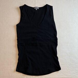 Marc Aurel Wonen's Black Stretch V-Neck Sleveless Tank Top Size 36
